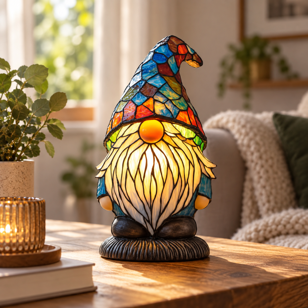 Lámpara de vidrio Mosaik — Gnomo
