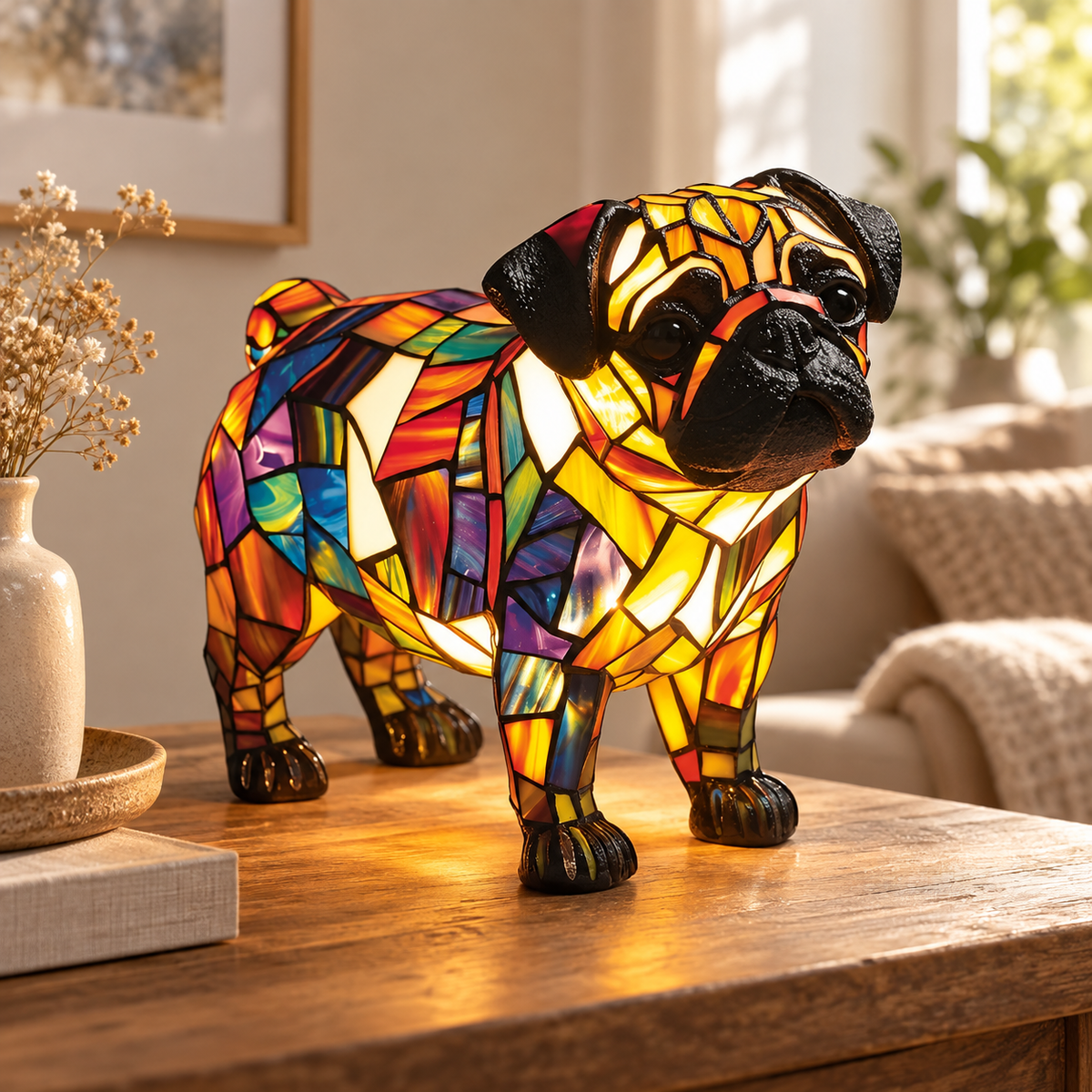 Lámpara de vidrio Mosaik — Pug