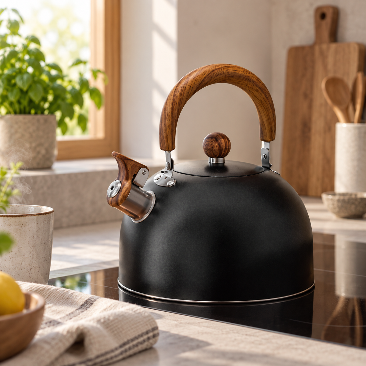Tetera Elara — Negro 2,5 L