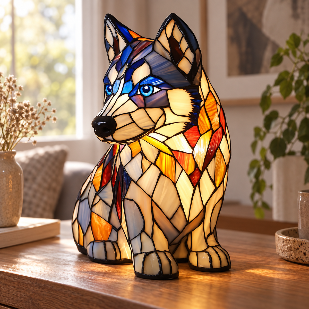 Lámpara de vidrio Mosaik — Husky