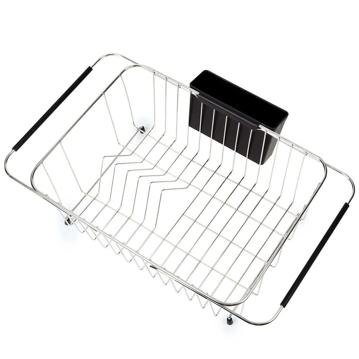 Escurridor extensible + cepillo para botellas de regalo — P1